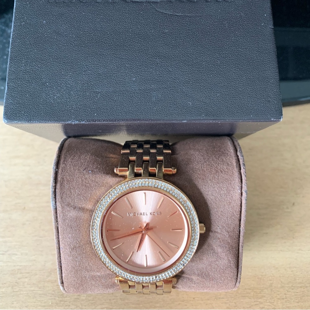 Michael Kors Rose gold watch